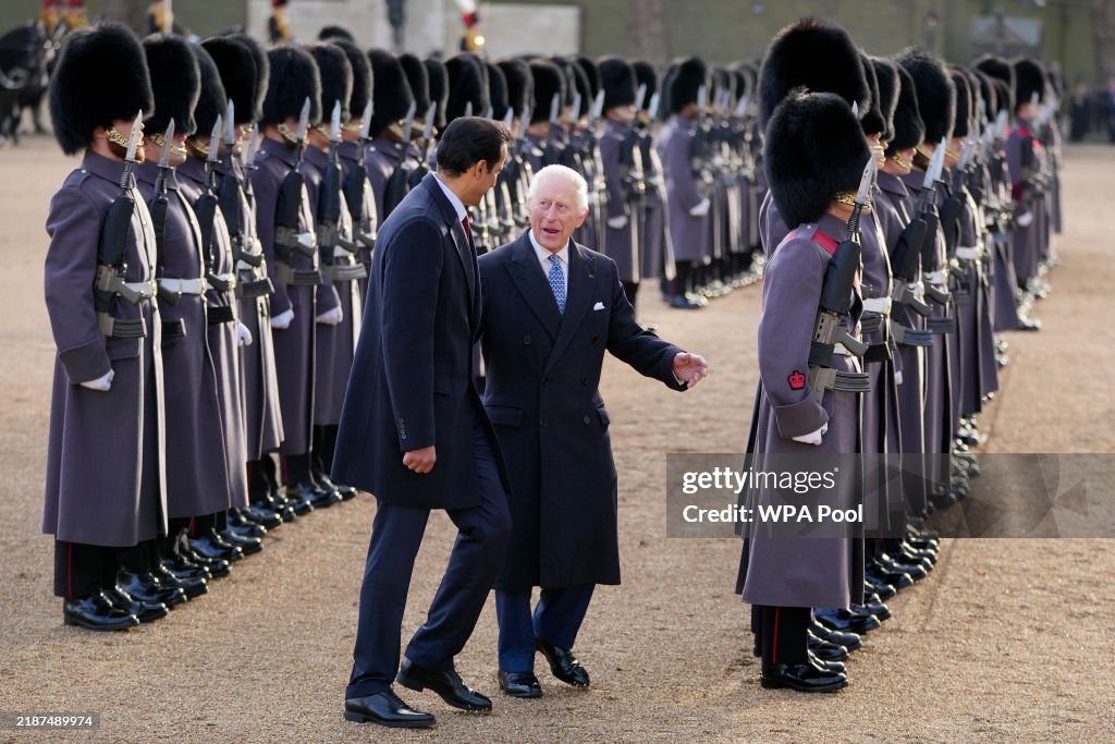 The Amir Of The State Of Qatar State Visit To The United Kingdom - Day One