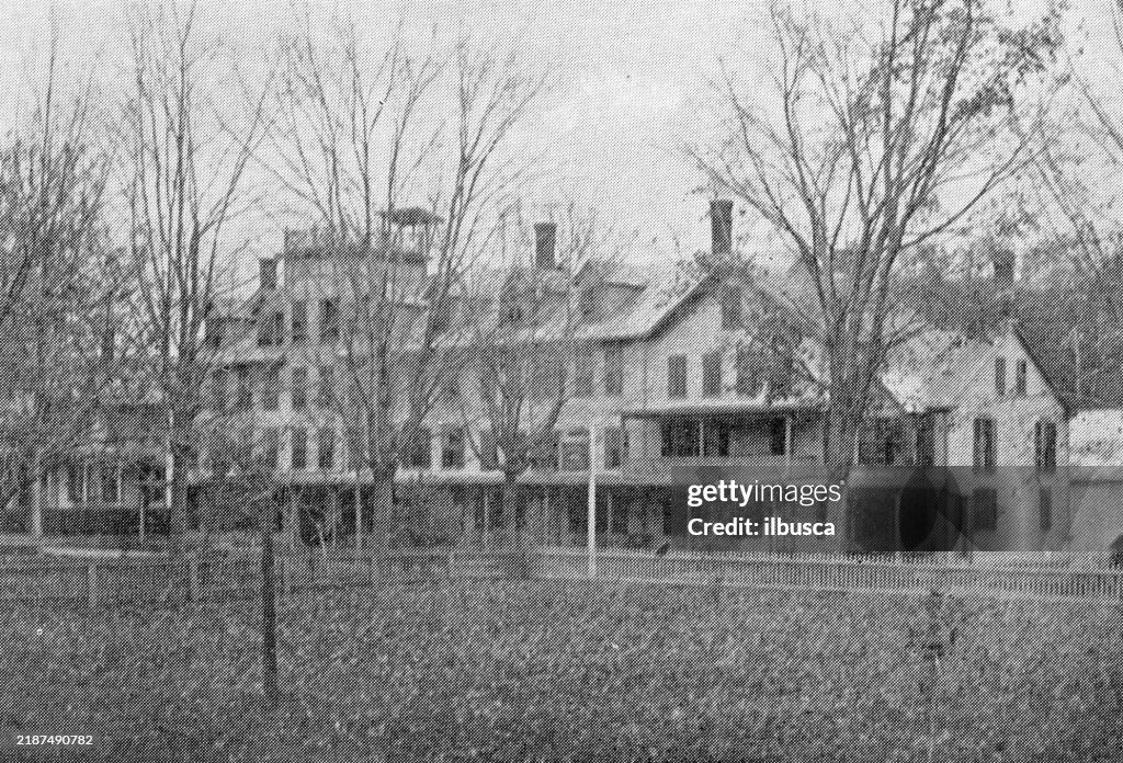 Immagine antica della contea di Franklin, Massachusetts: Ashfield House, Ashfield