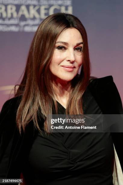 Monica Bellucci attends the Opening Ceremony and screening of “The Order" during the 21st Marrakech International Film Festival on November 29, 2024...