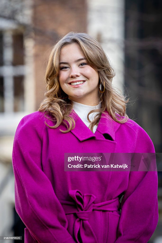 Dutch Royal Family Attends Winter Photo Session In Amsterdam