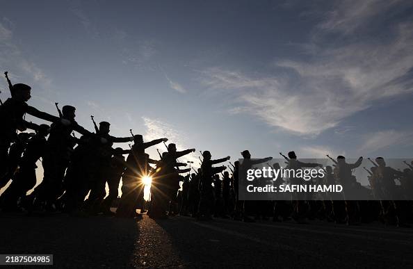 TOPSHOT-IRAQ-KURDS-PESHMERGA-GRADUATION TOPSHOT-IRAQ-KURDS-PESHMERGA-GRADUATION