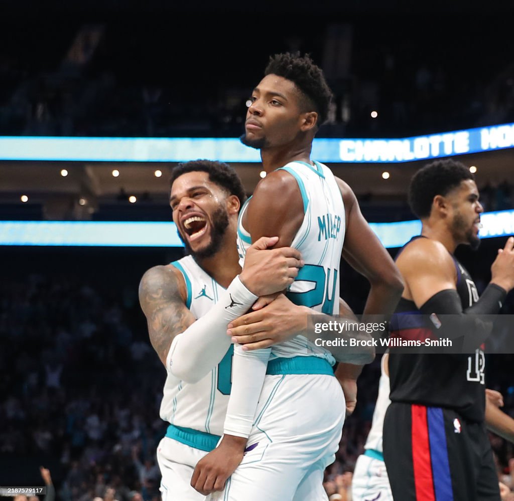 Detroit Pistons v Charlotte Hornets