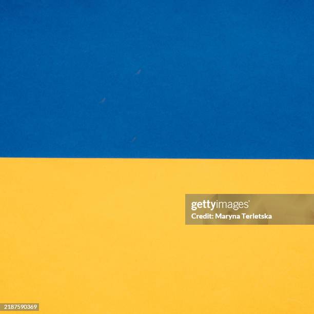 ukrainian flag . symbol of ukraine. - military skirmish stock pictures, royalty-free photos & images