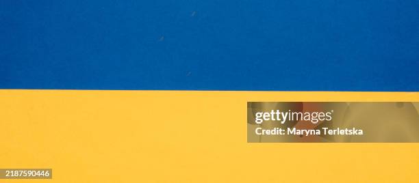 ukrainian flag . symbol of ukraine. - military skirmish stock pictures, royalty-free photos & images