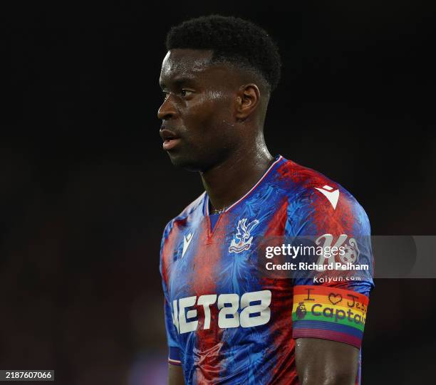 Marc Guehi of Crystal Palace during the Premier League match between Crystal Palace FC and Newcastle United FC at Selhurst Park on November 30, 2024...