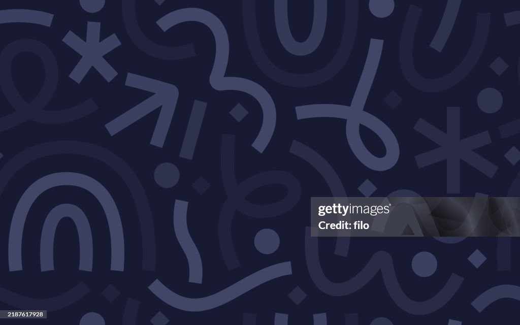 Seamless Zigzag Modern Lines Background Pattern