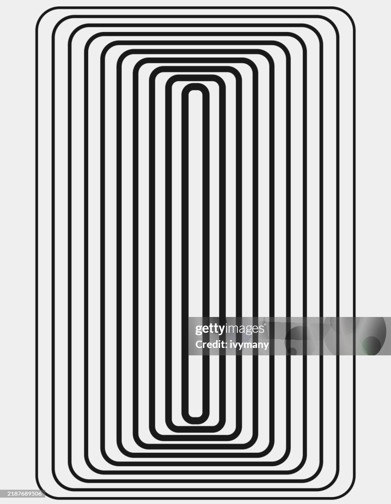 Rectangular Curves Dxf Black And White Curve Corner Rectangle Gradient Geometric Pattern High ...
