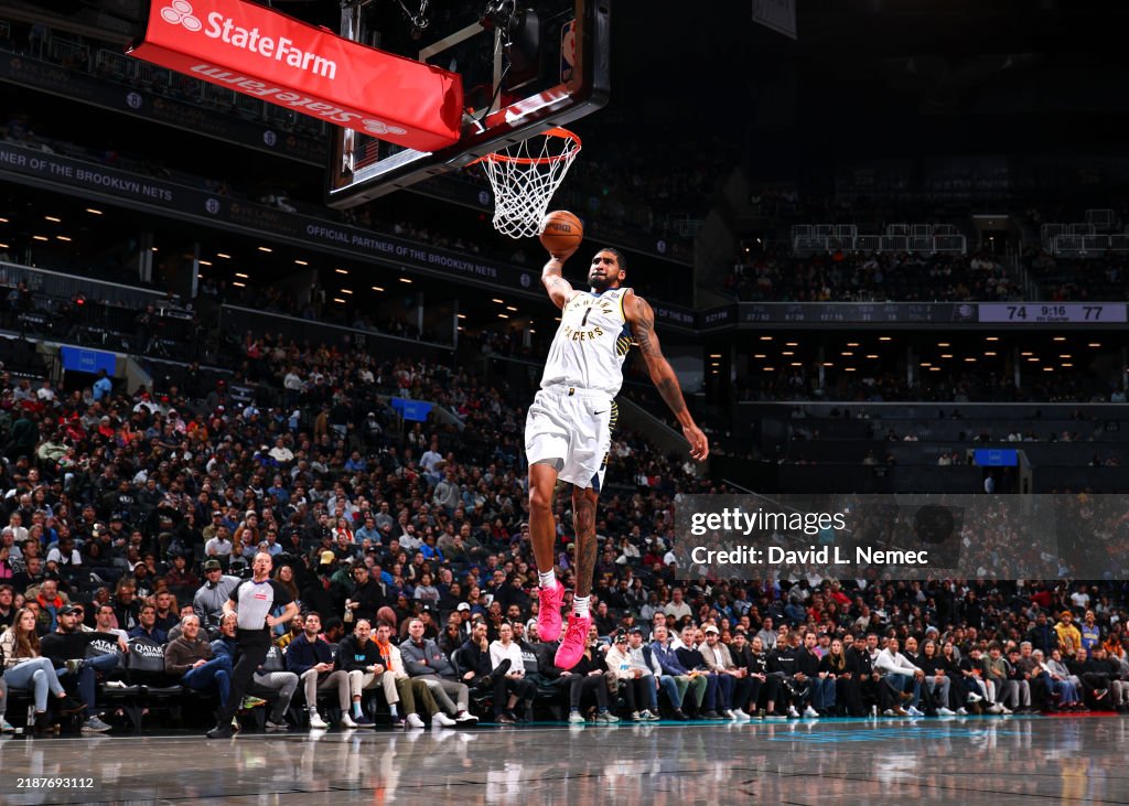 Indiana Pacers v Brooklyn Nets