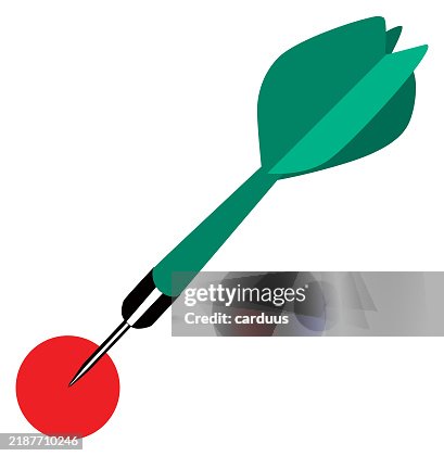 Target and dart Target and dart