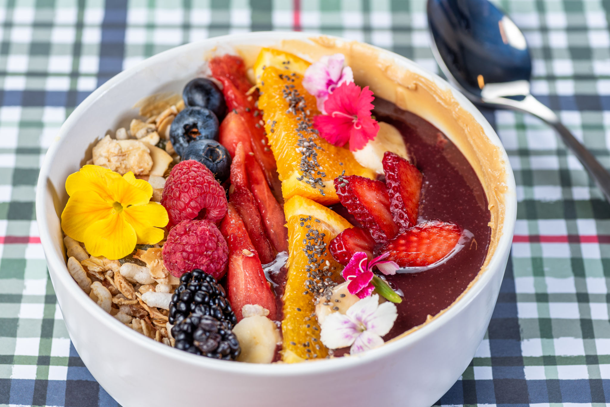 home made acai bowl