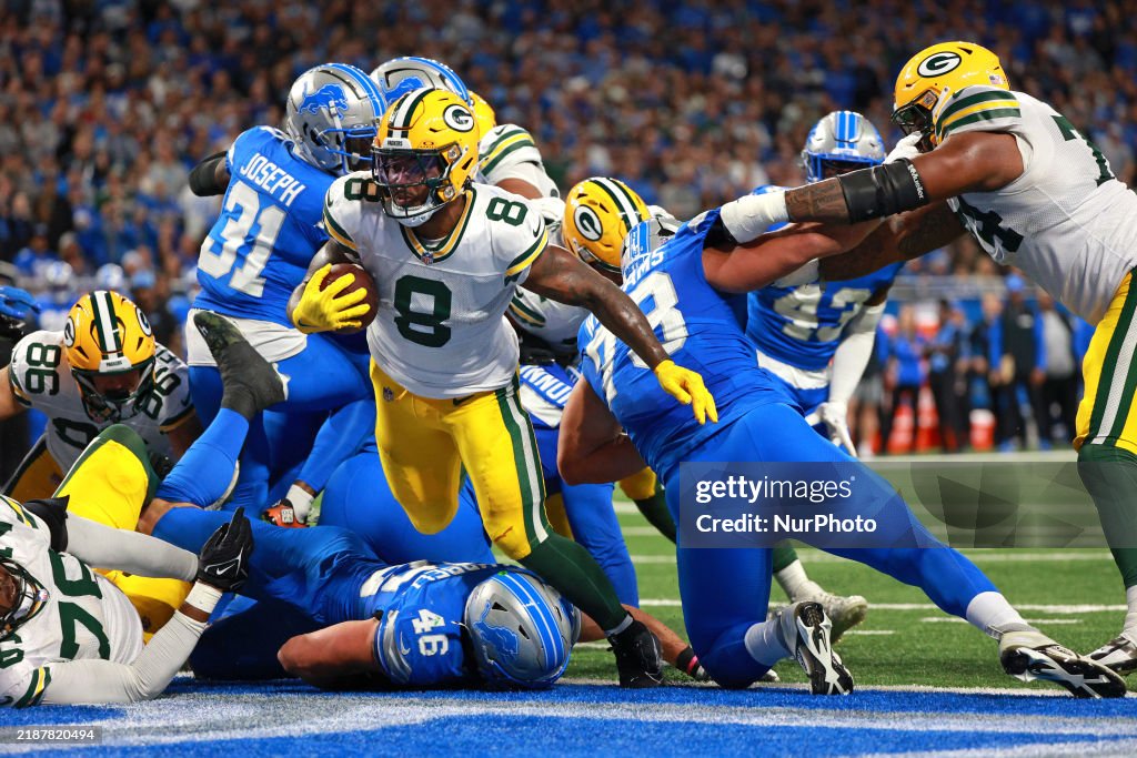 Green Bay Packers vs Detroit Lions