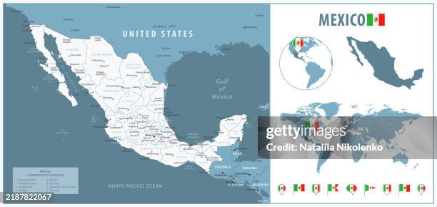 Mexico Map Basic 1,485 Mexico Map Outline Stock Photos, High-Res Pictures, and Images ...
