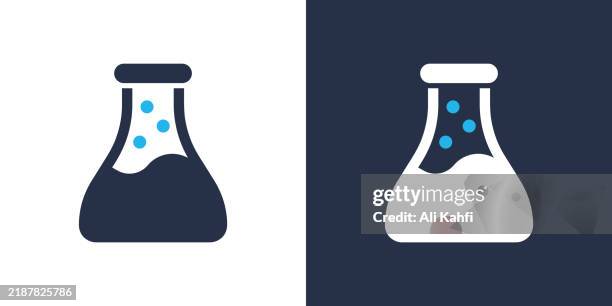 illustrations, cliparts, dessins animés et icônes de icône du bécher de laboratoire. illustration vectorielle d’icône solide. pour la conception de sites web, de logos, d’applications, de modèles, d’interfaces utilisateur, etc. - récipient à bec verseur