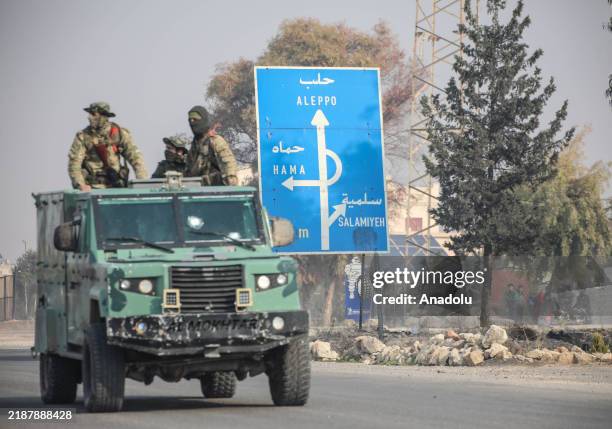 Anti-regime armed groups advancing in Syria's strategically important province of Homs, the gateway to the capital Damascus, reach the inner parts of...