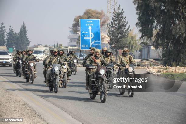 Anti-regime armed groups advancing in Syria's strategically important province of Homs, the gateway to the capital Damascus, reach the inner parts of...