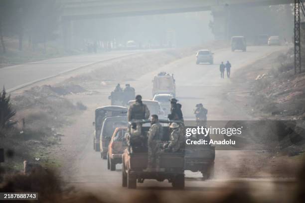 Anti-regime armed groups advancing in Syria's strategically important province of Homs, the gateway to the capital Damascus, reach the inner parts of...