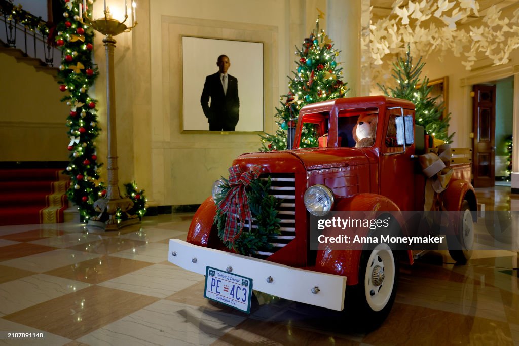 First Lady Jill Biden Previews The White House's Holiday Decor