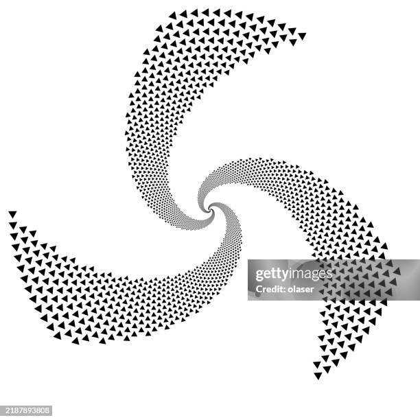 Flow Swirl Pattern A Dynamic Swirl Design Featuring Triangular Shapes Creating A Sense Of ...