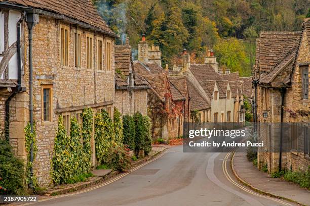 castle combe, wiltshire, cotswolds, united kingdom - cotswolds stock pictures, royalty-free photos & images