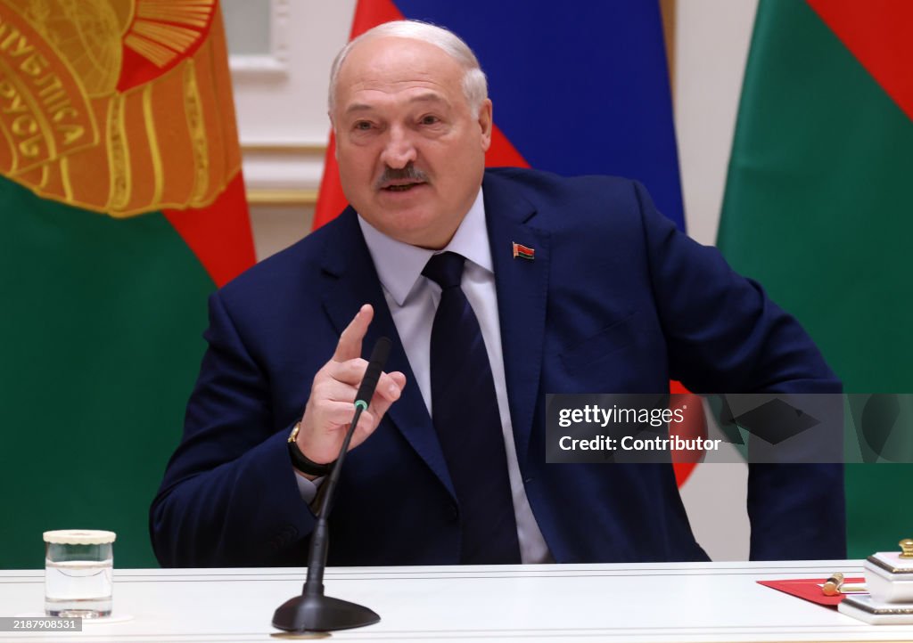 President Putin Visits The Supreme Council Of Russia And Belarus