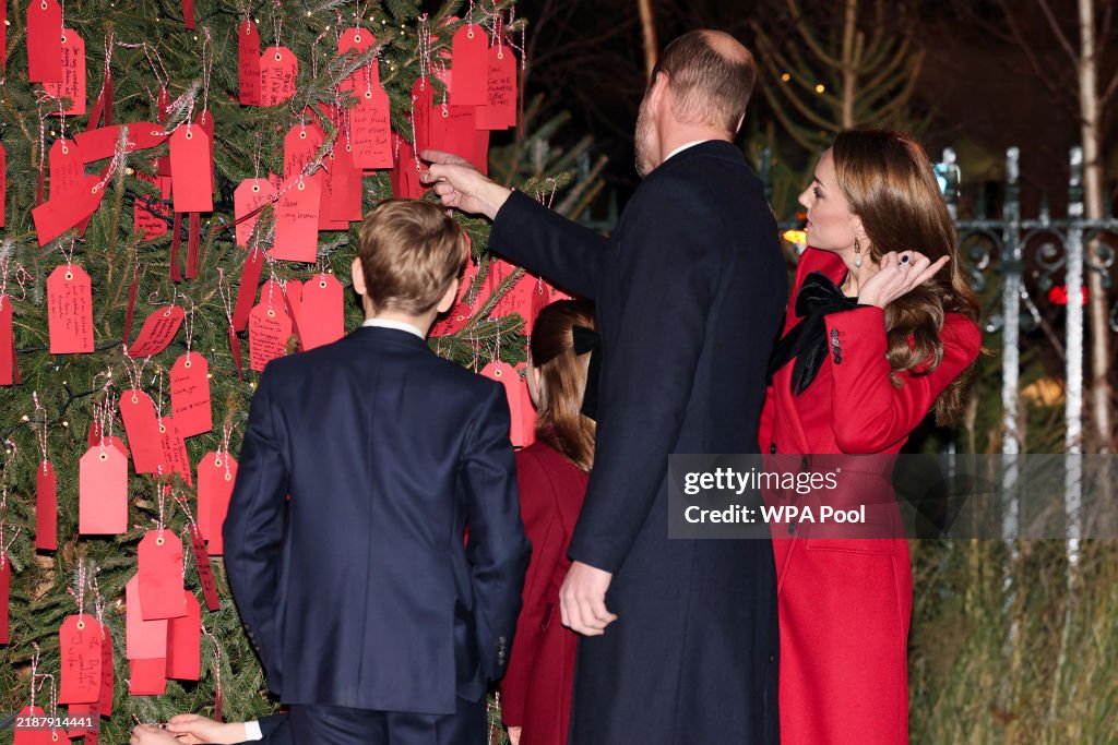 Members Of The Royal Family Attend The 'Together At Christmas' Carol Service