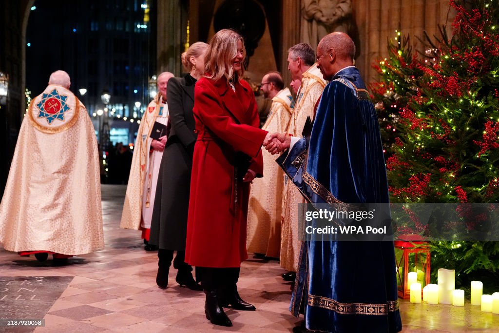Members Of The Royal Family Attend The 'Together At Christmas' Carol Service