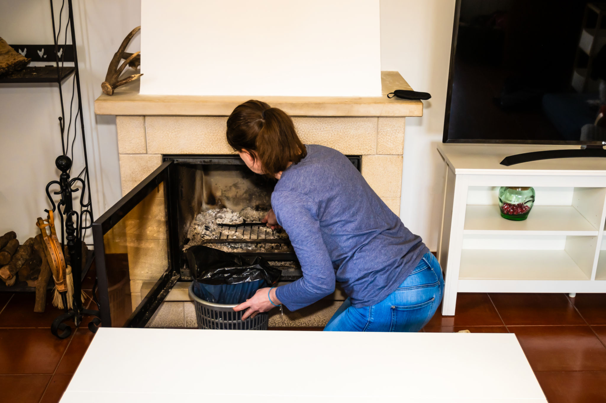 fireplace cleaning