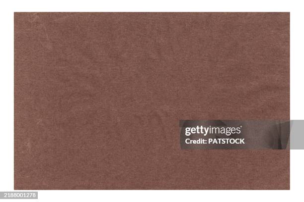 close-up of a textured, muted brown paper surface - papel para manualidades fotografías e imágenes de stock