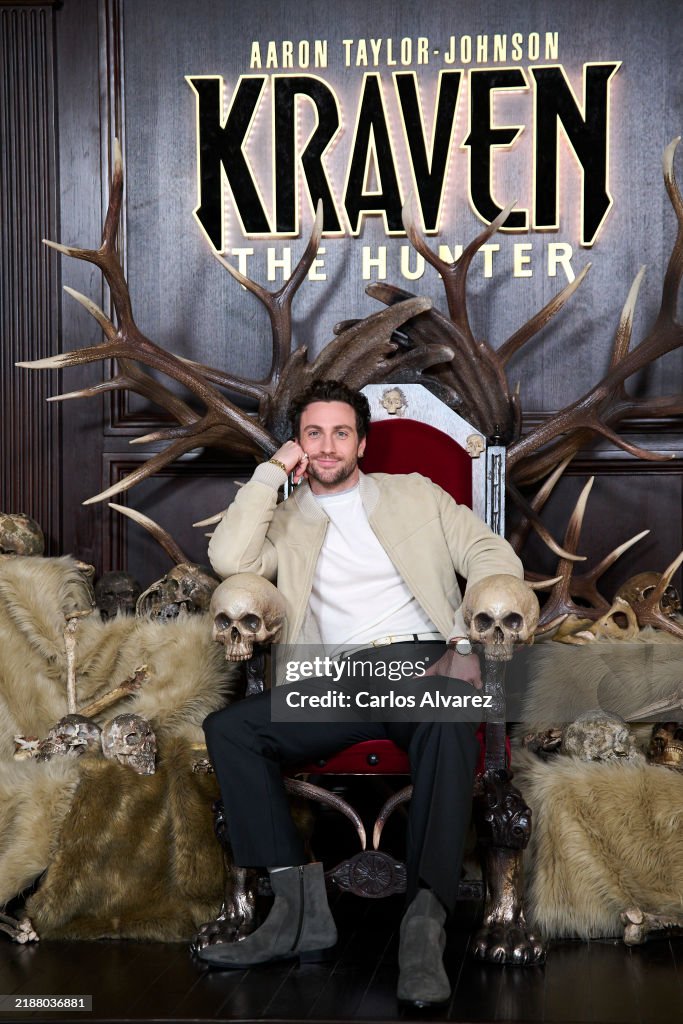 "Kraven The Hunter" Photocall In Madrid