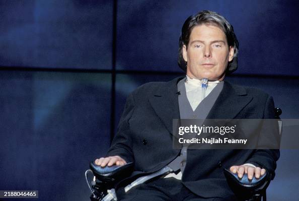 Christopher Reeve at the 1996 DNC Christopher Reeve at the 1996 DNC