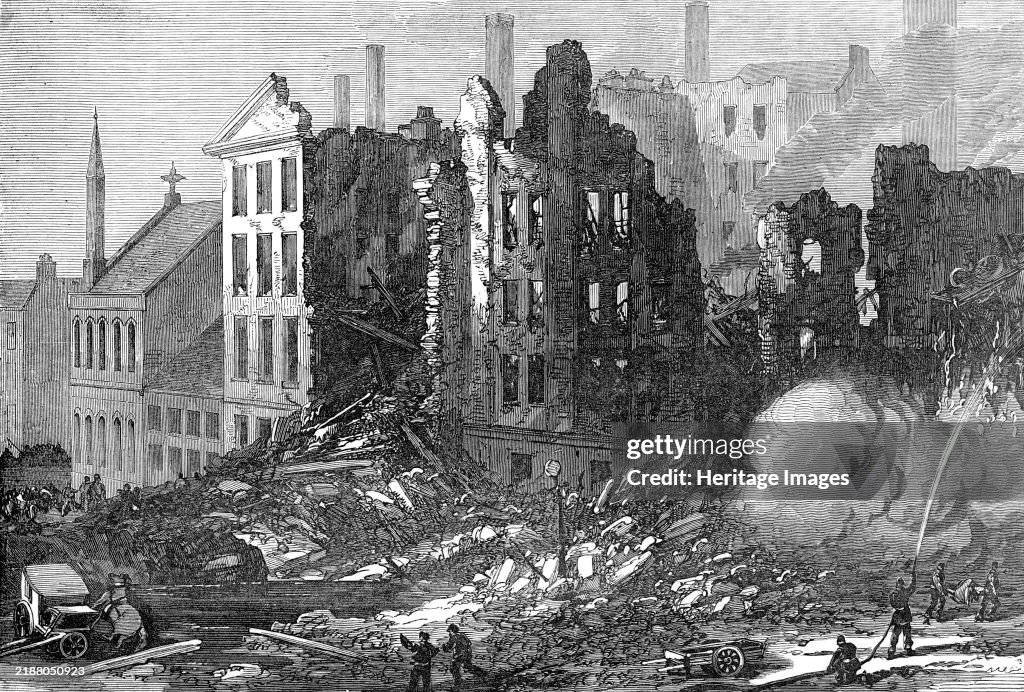 Scene Of The Explosion At Tradeston Flour-Mills