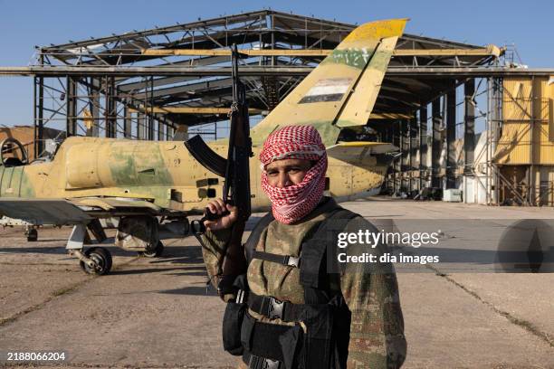 Syrian National Army soldiers provide security on the streets, people are trying to return to normal life after the Syrian National Army's Operation...