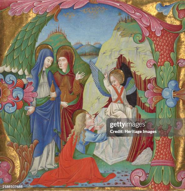 The Women at the Tomb, about 1465. Creator: Bartolomeo Rigossi da Gallarate.