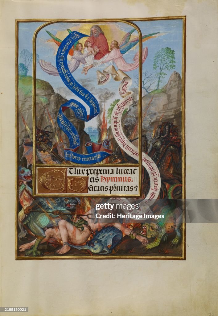 Lazaruss Soul Carried To Abraham; Spinola Hours