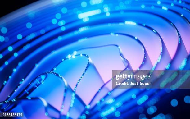 data fabric analytics inteligencia artificial ciencia de datos transformación digital - aparato de información fotografías e imágenes de stock
