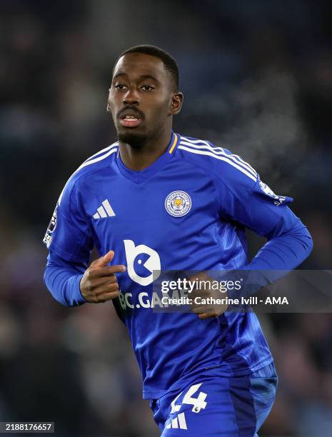 Boubakary Soumare of Leicester City during the Premier League match between Leicester City FC and West Ham United FC at The King Power Stadium on...