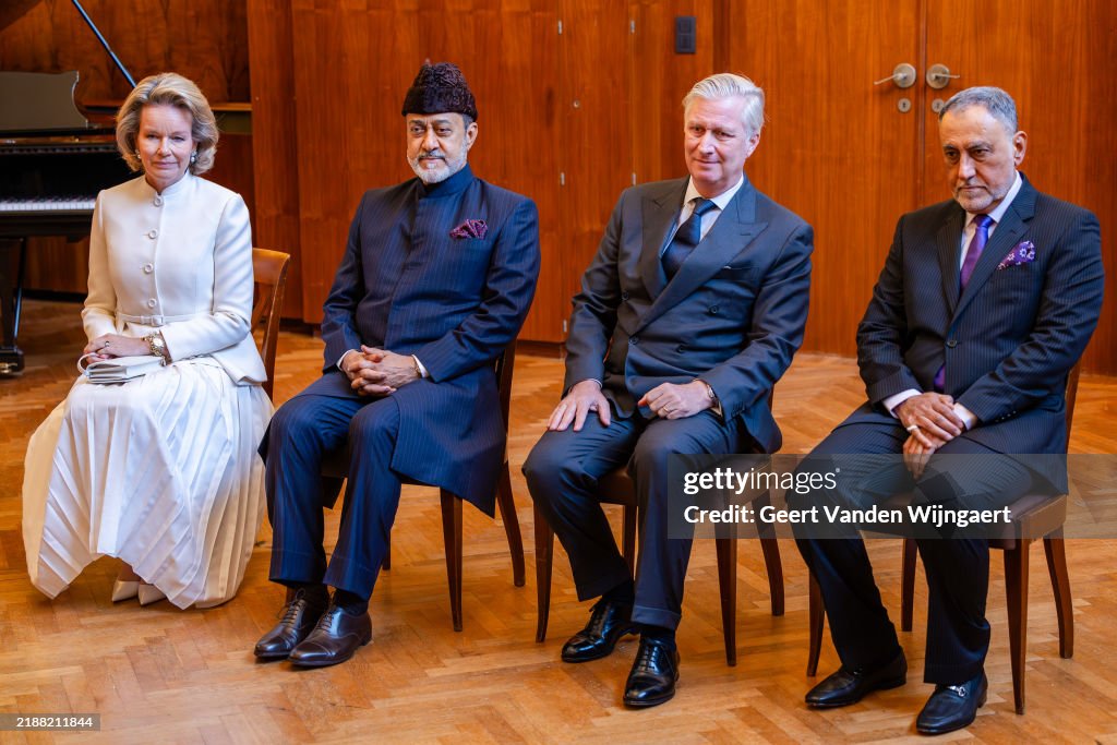 Sultan Of Oman : State Visit To Belgium - Day Two