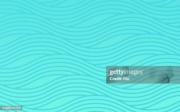 wavy water wave lines - swimming pool water background stock illustrations