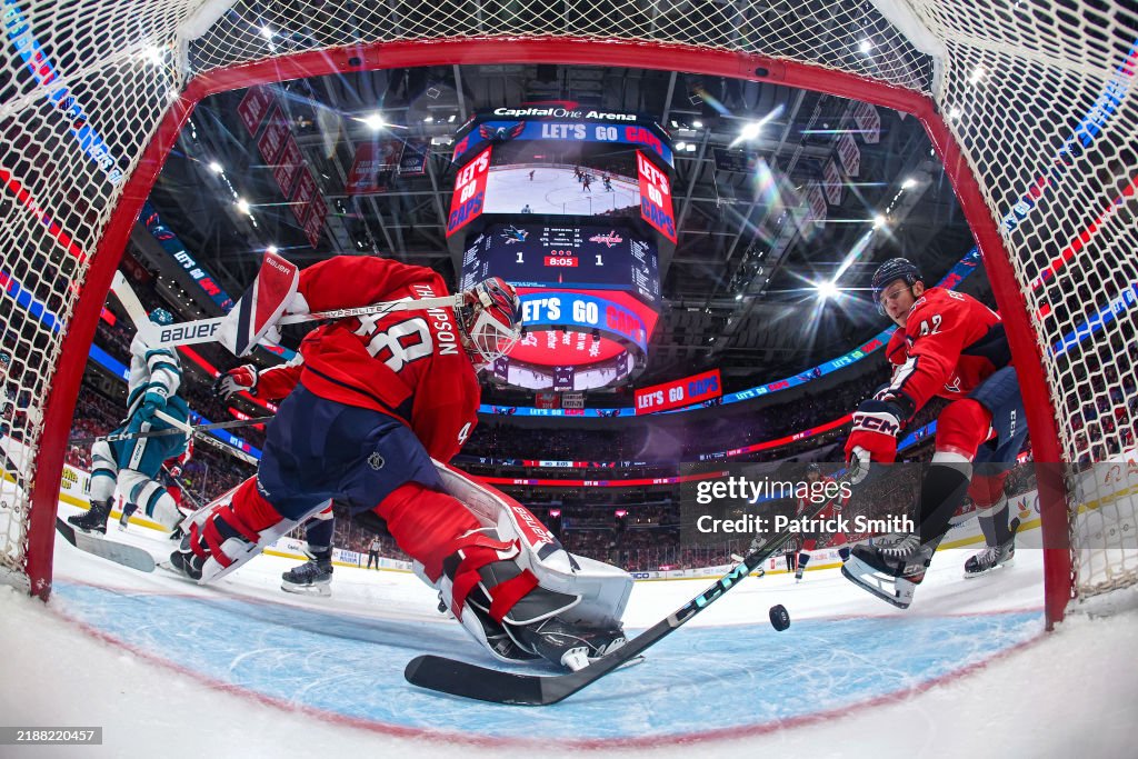 San Jose Sharks v Washington Capitals