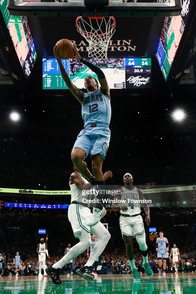 Memphis Grizzlies v Boston Celtics