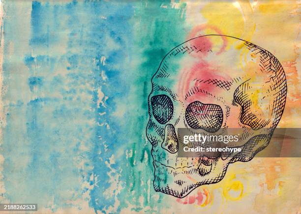 mind on the shore - lake reflection stock illustrations