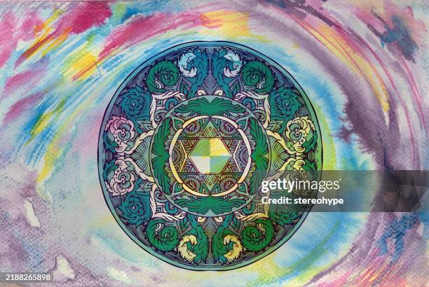 merkhaba infinity - fibonacci stock illustrations