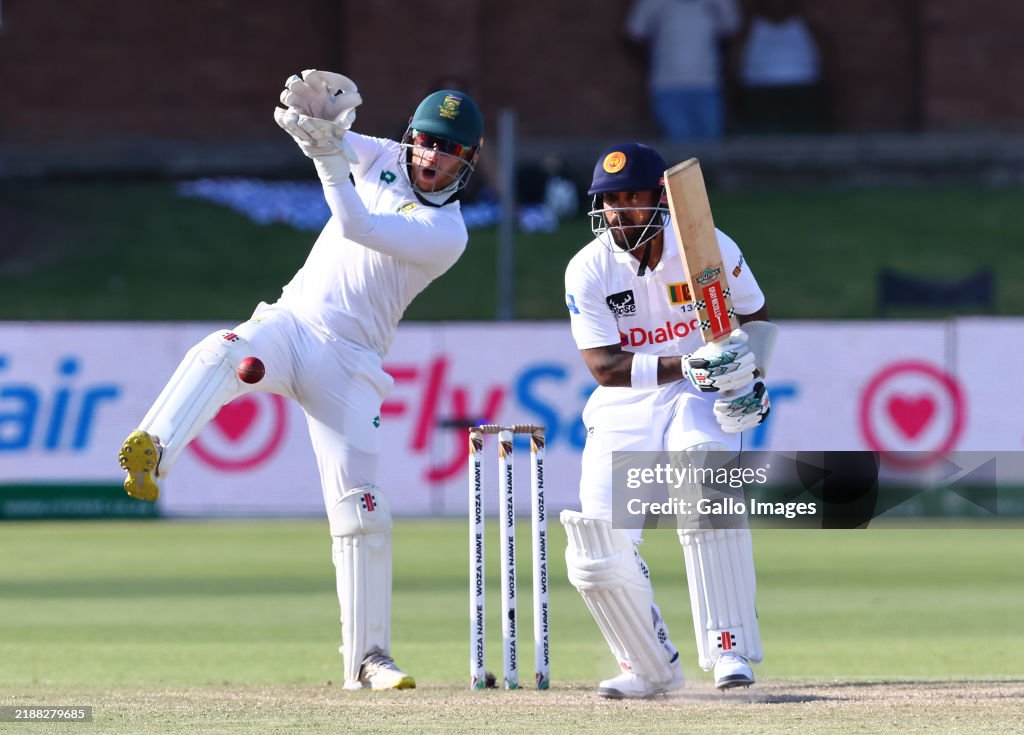 South Africa v Sri Lanka 2nd Test - Day 4