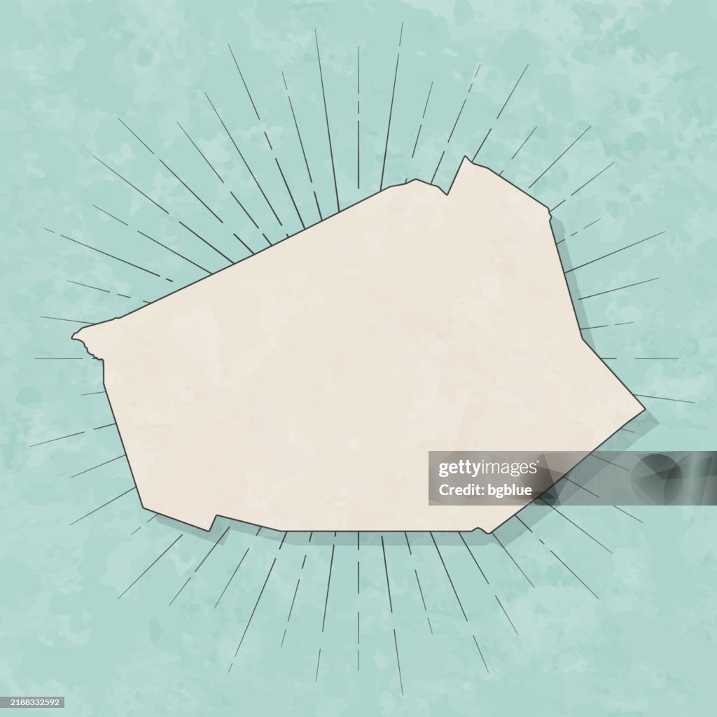 Wilson County, North Carolina. Map in retro vintage style - Old textured paper