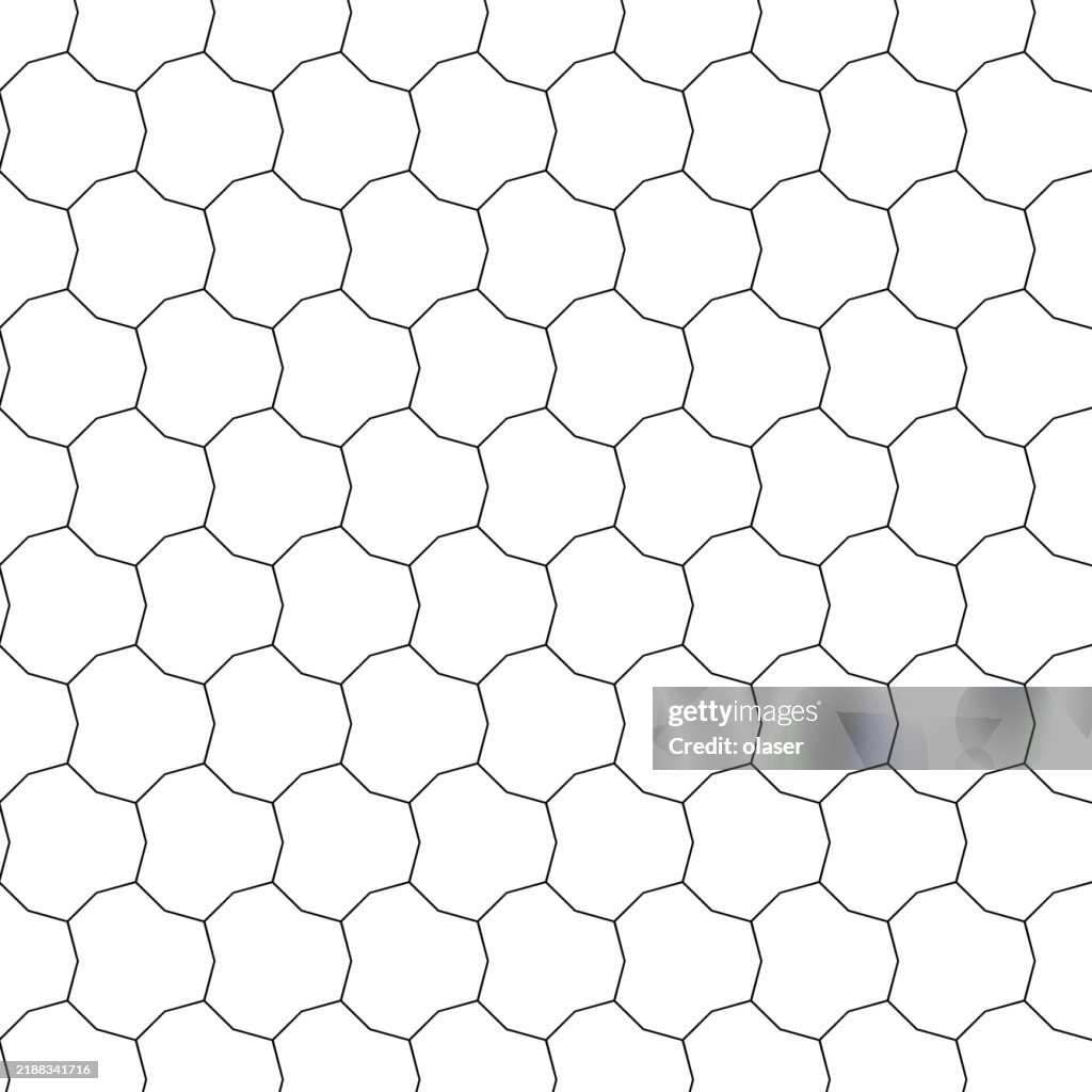 A Seamless Pattern Featuring Hexagonal Shapes Perfect For Backgrounds ...