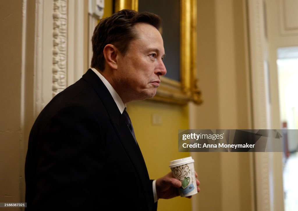 Elon Musk And Vivek Ramaswamy Visit Capitol Hill