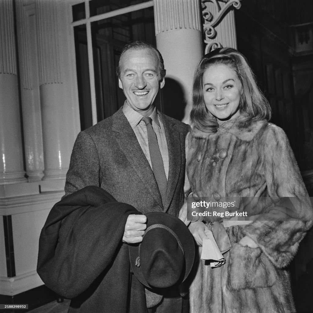 David Niven, Hjördis Genberg, 1966