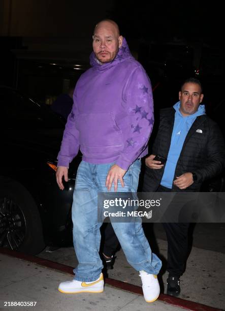 Fat Joe is seen at Mr Chow on December 6, 2024 in Beverly Hills, California.