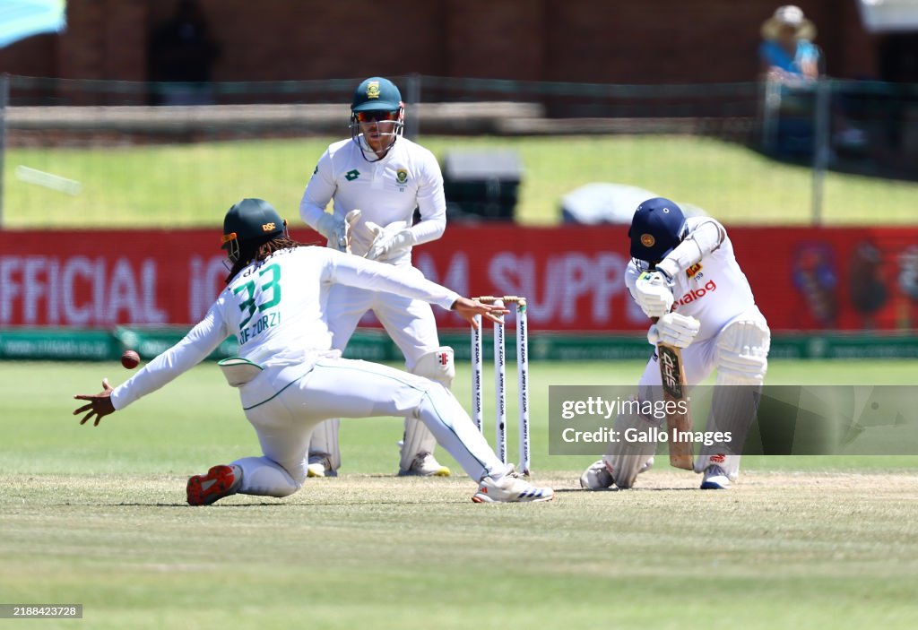 South Africa v Sri Lanka 2nd Test - Day 5