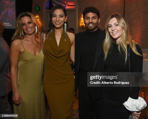 Katie Elmore, Jessica Matten, Jay Shetty, and gues attend Variety Faith And Spirituality In Entertainment Honors presented by CFAM at Four Seasons...